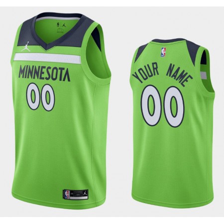 Maillot Homme Minnesota Timberwolves Personnalisable 2020-21 Jordan Brand Statement Edition Swingman